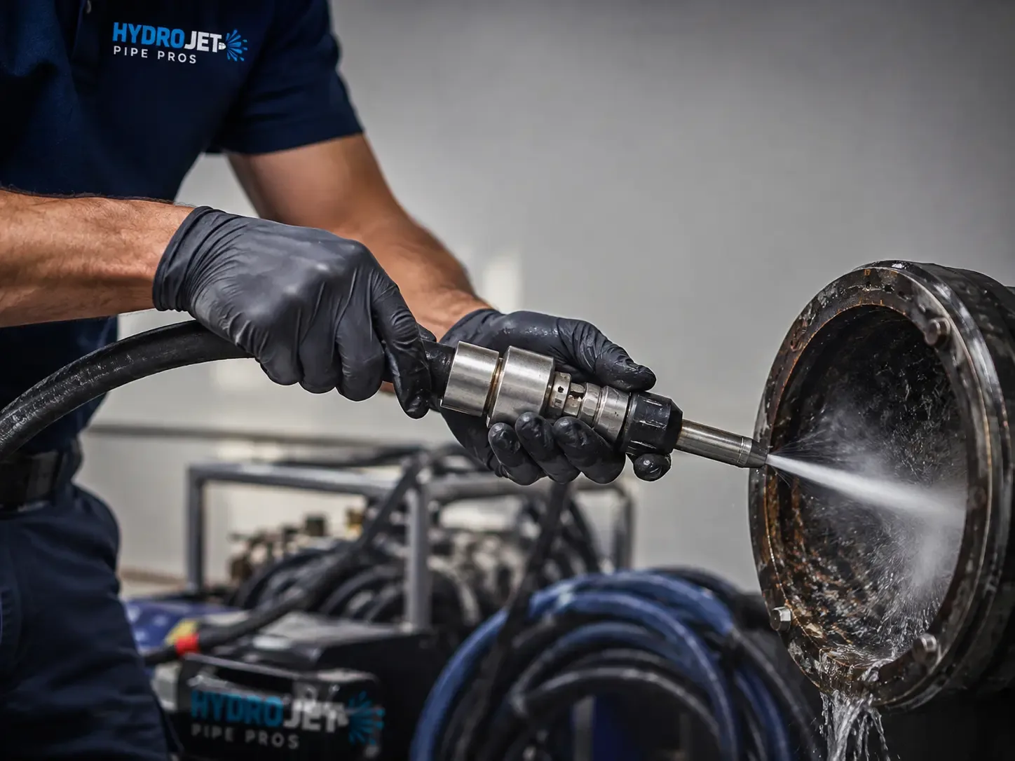 Hydro Jet Pipe Descaling in Birdseye, IN